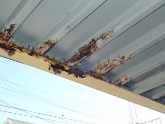 鉄部錆状況 P1120062